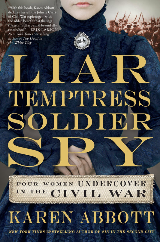 Liar, Temptress, Soldier, Spy: Four Women Undercover in the Civil War book cover