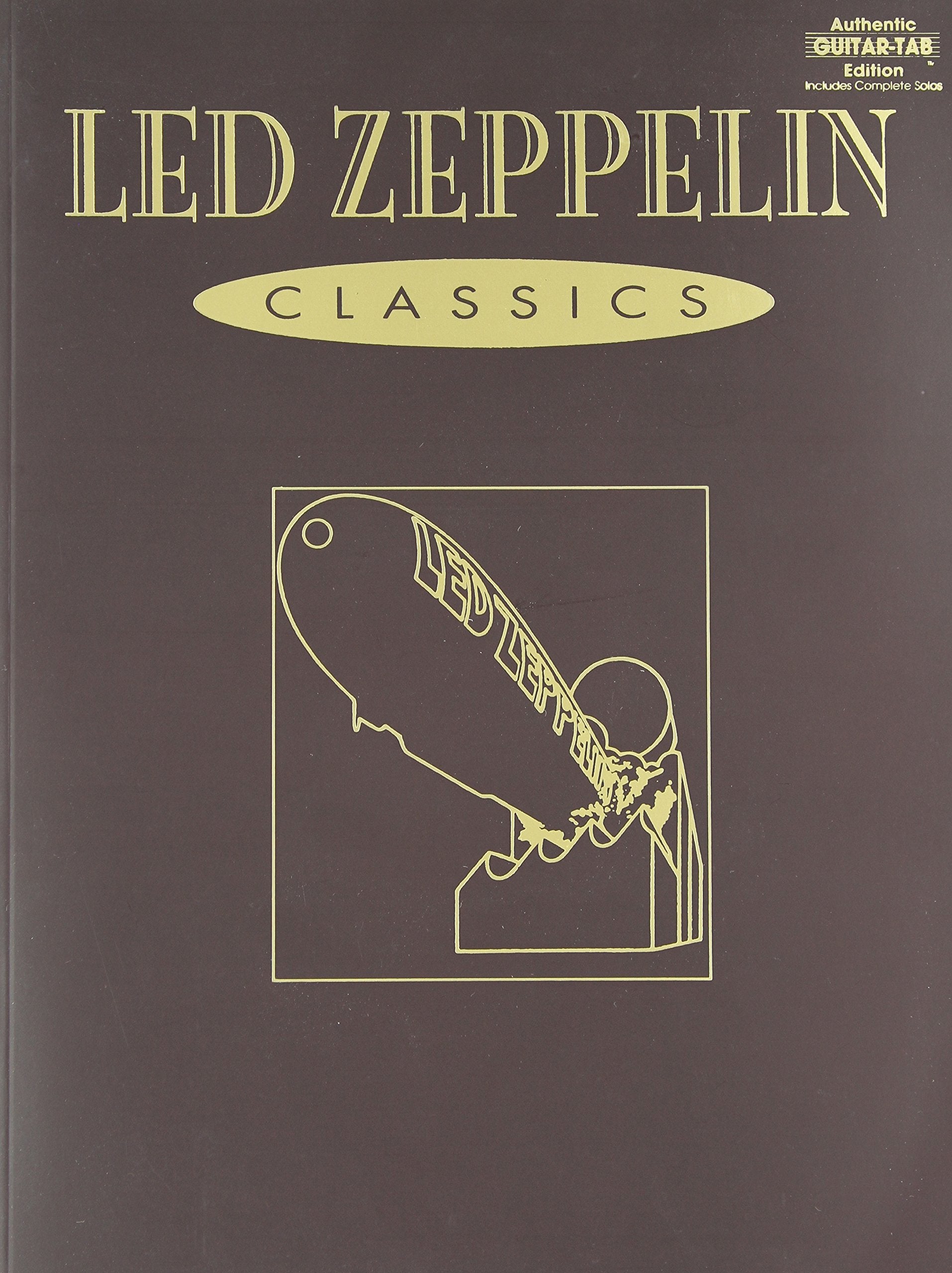 Led Zeppelin -- Classics: Authentic Guitar Tab book cover