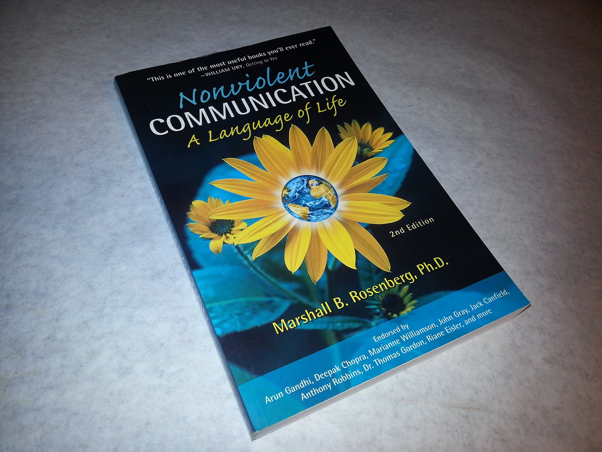 Nonviolent Communication: A Language of Life: Life-Changing Tools for Healthy Relationships book cover