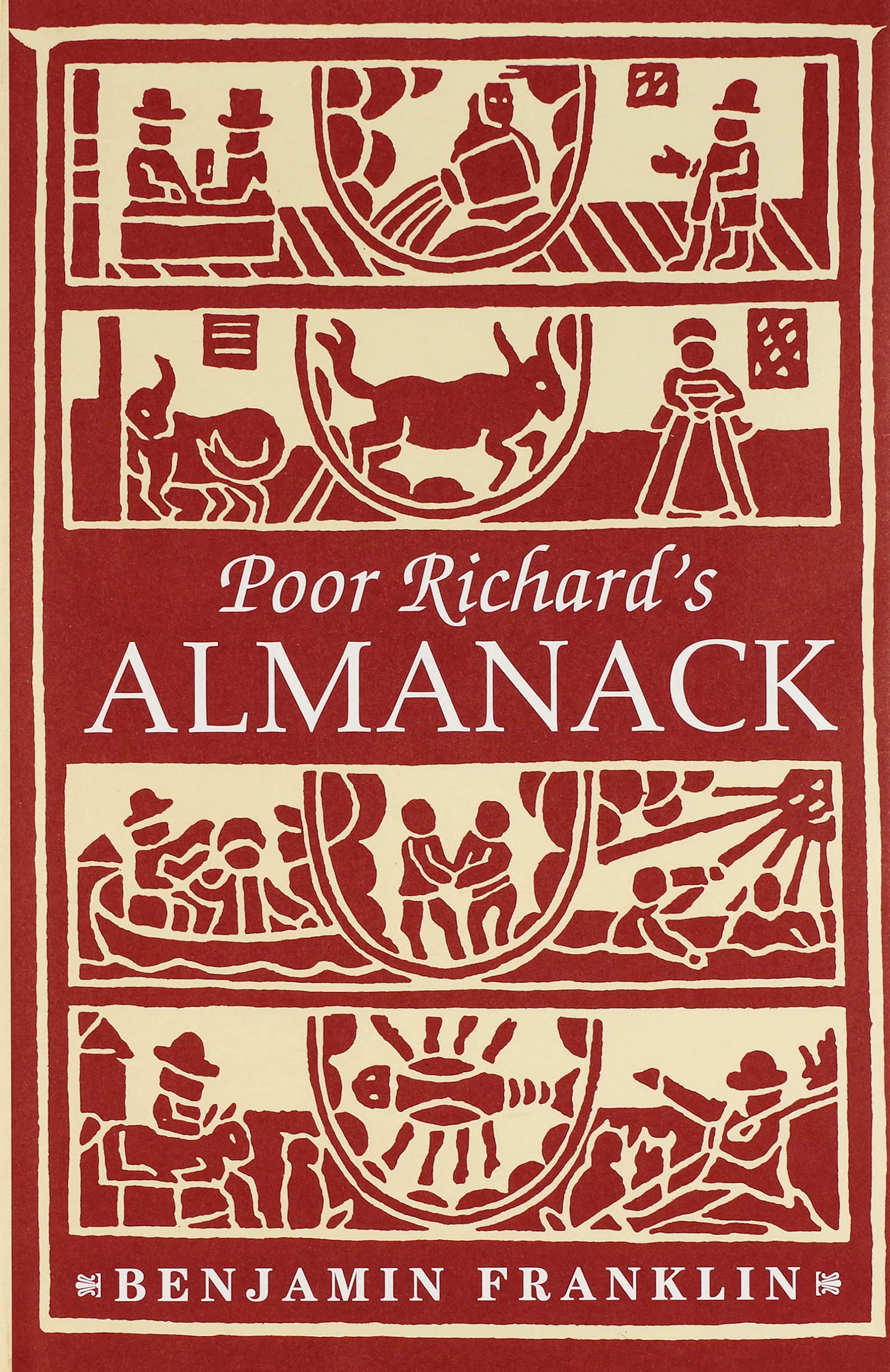Poor Richard's Almanack (Deluxe, Hardbound Edition) book cover
