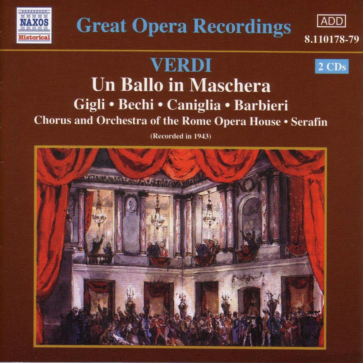 Un Ballo in Maschera book cover
