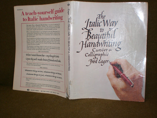 Italic Way to Beautiful Handwriting, Cursive and Calligraphic