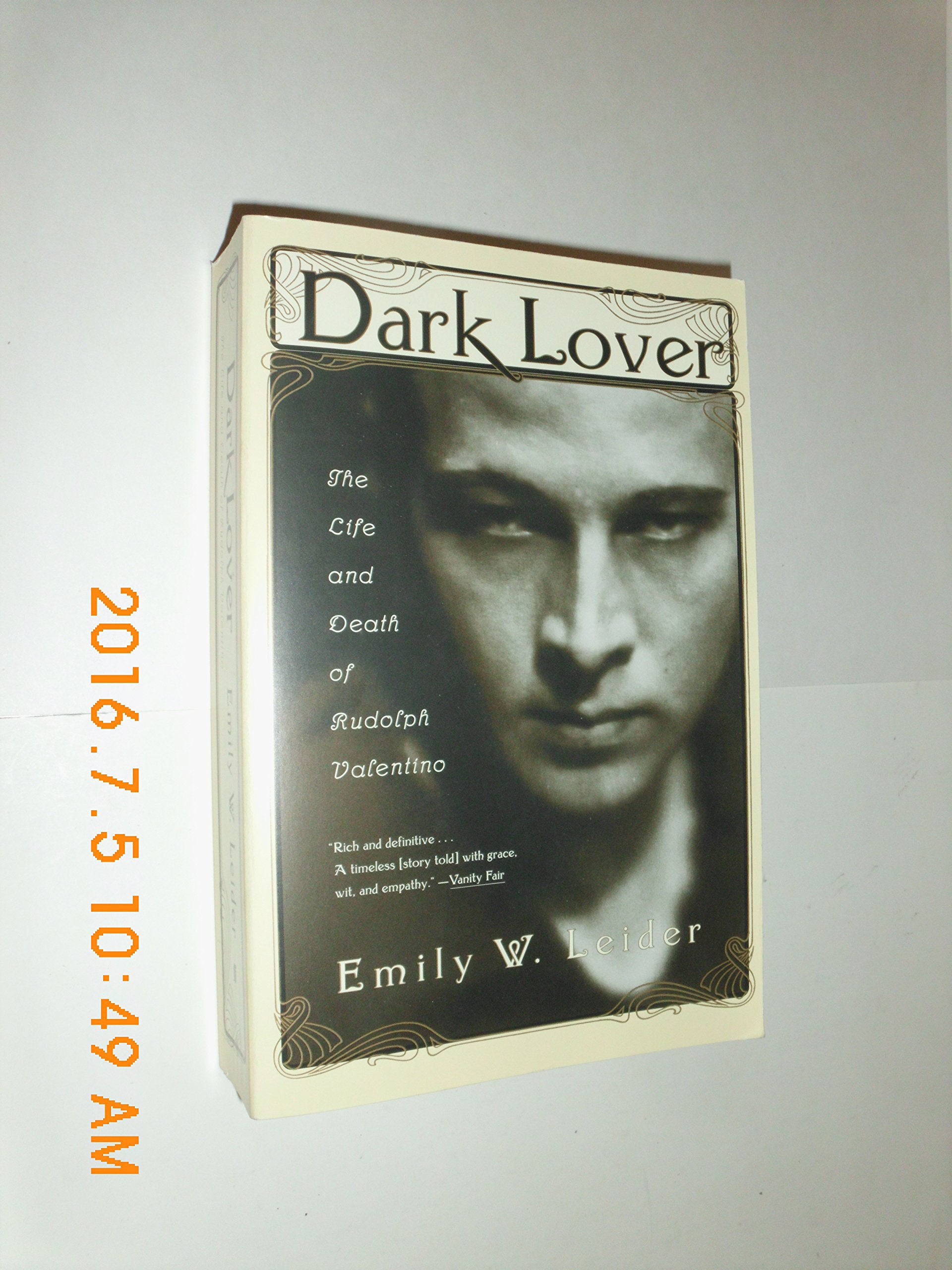 Dark Lover: The Life and Death of Rudolph Valentino book cover