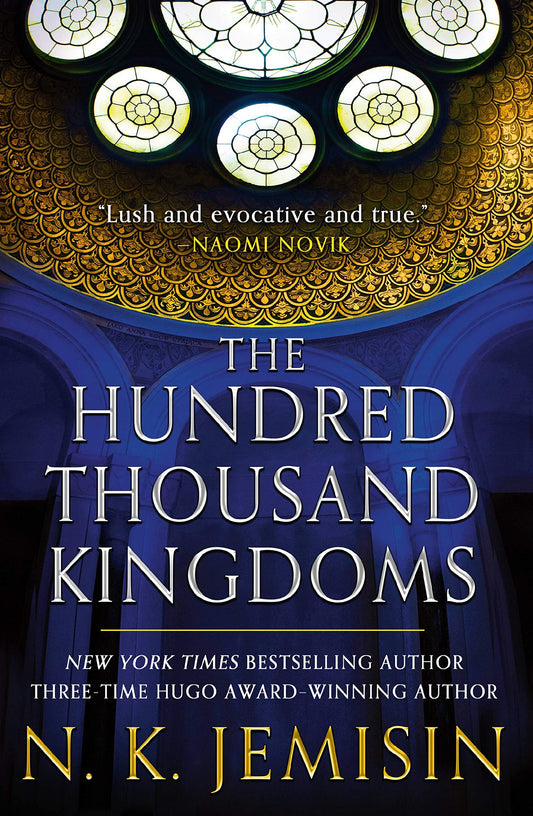 Hundred Thousand Kingdoms book cover