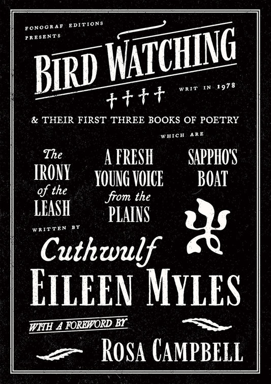 Bird Watching & Their First Three Books of Poetry book cover