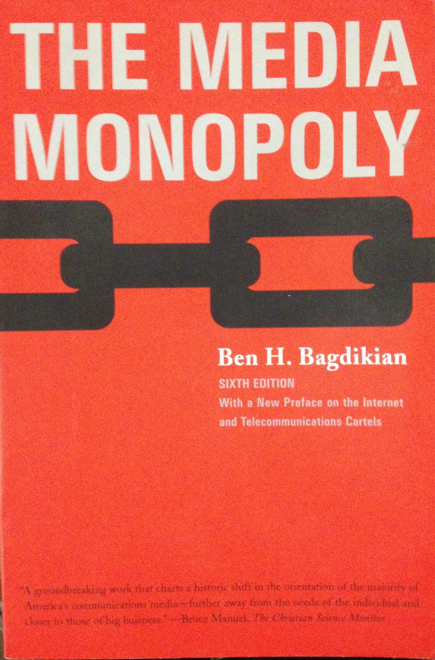 Media Monopoly 6th Edition book cover