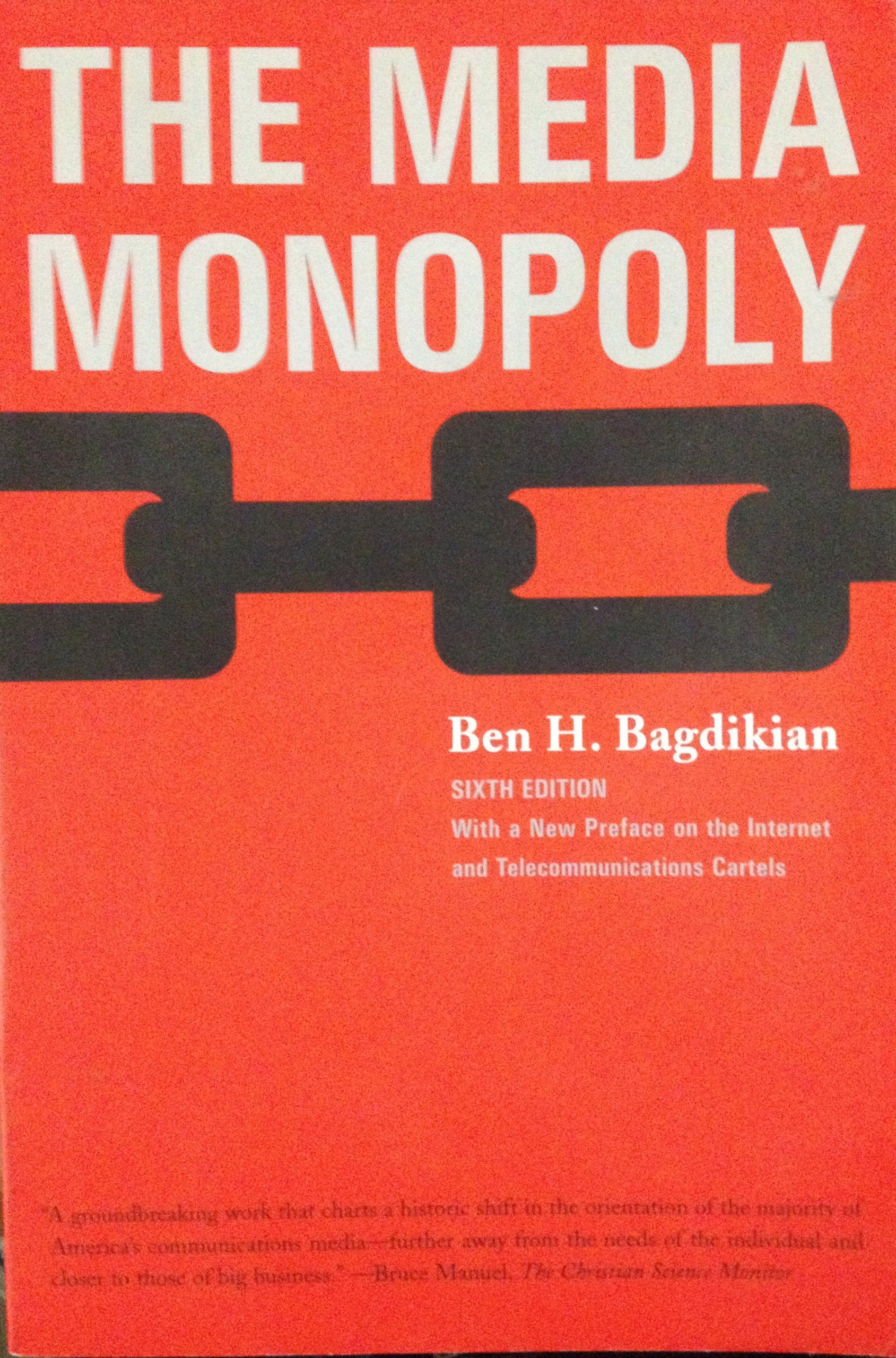 Media Monopoly 6th Edition book cover