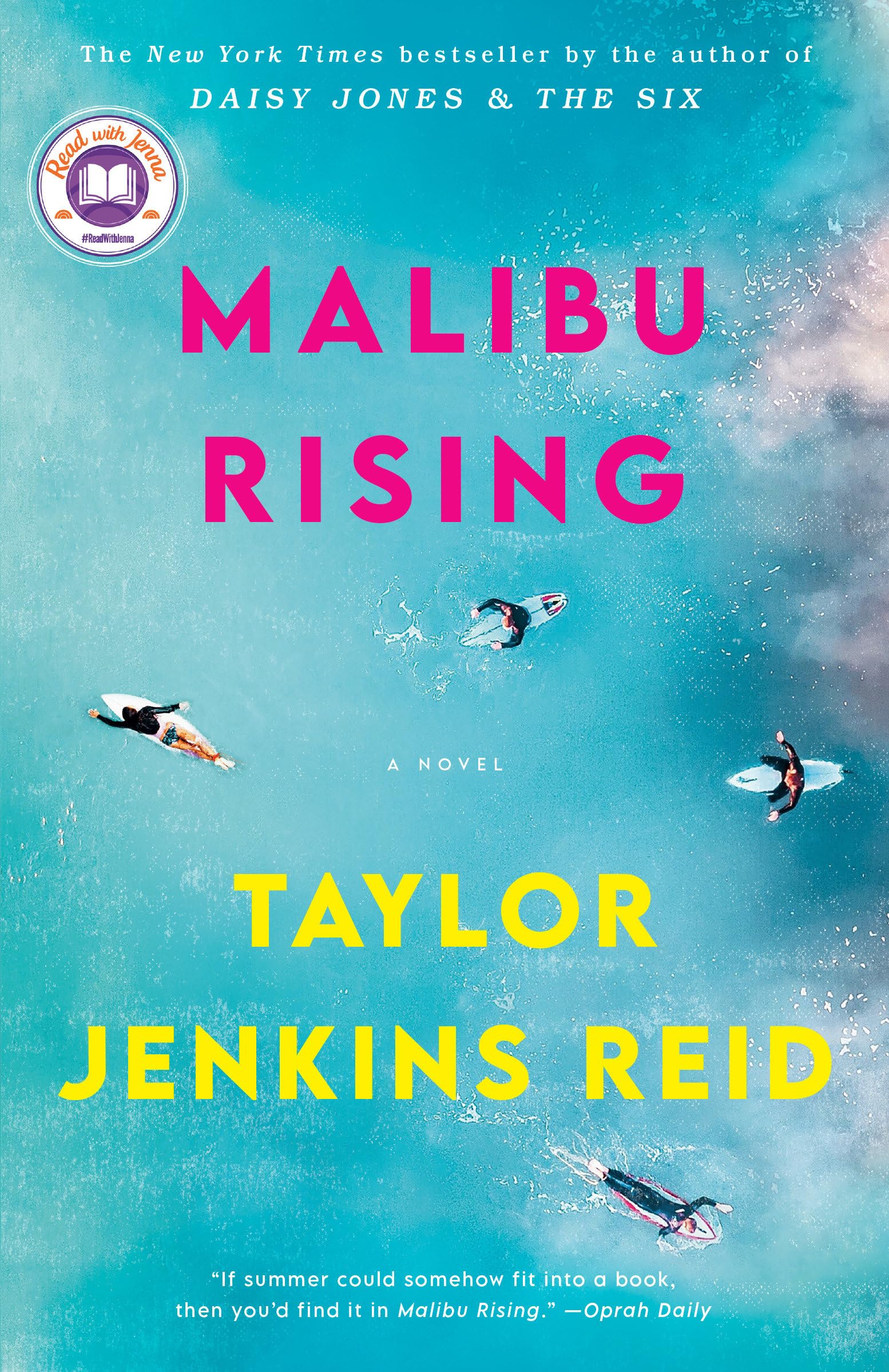 Malibu Rising book cover