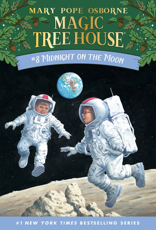 Midnight on the Moon (Magic Tree House, No. 8) book cover