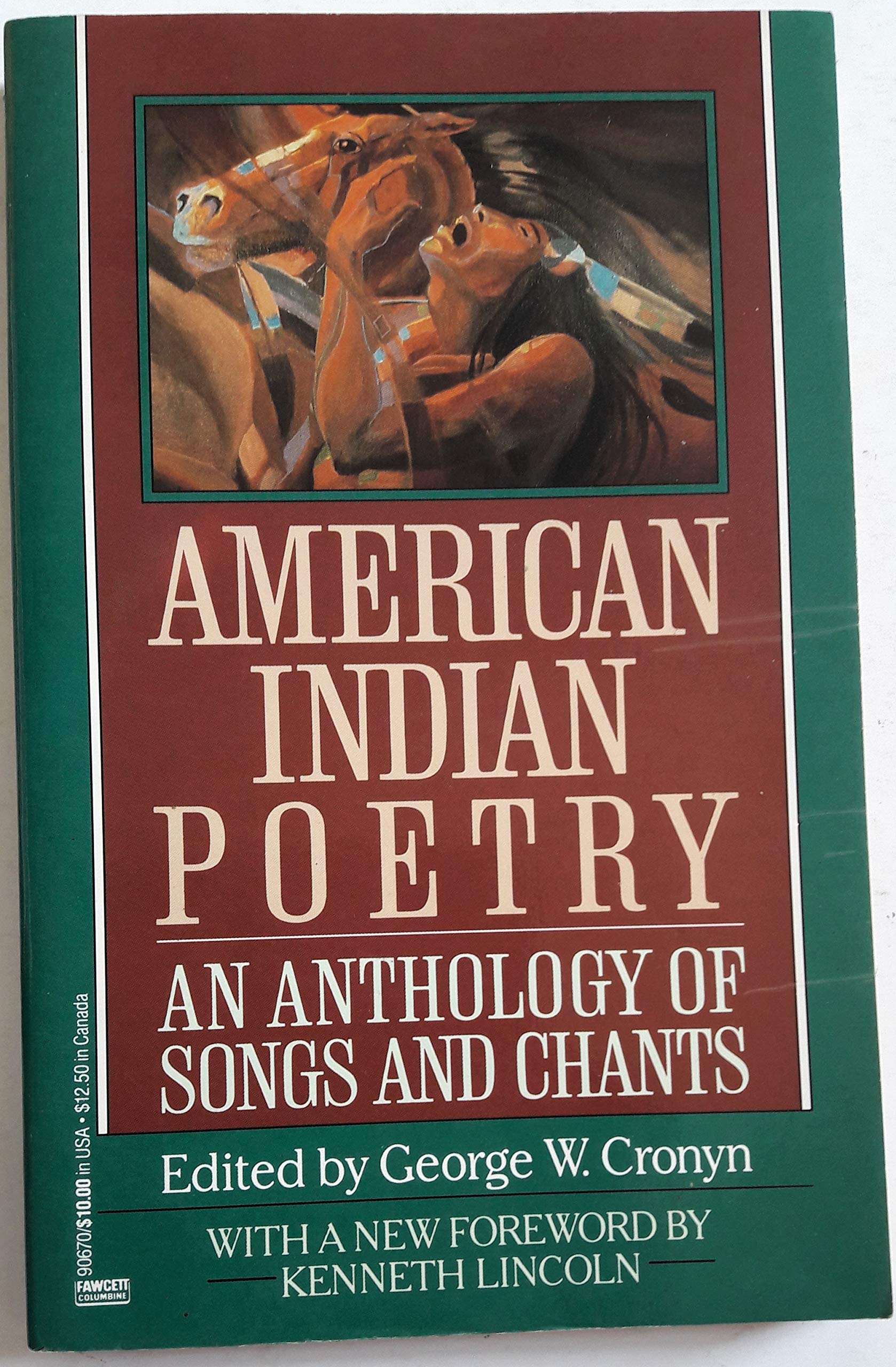 American Indian Poetry (Ballantine Bks Trade) book cover