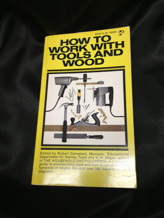 How to Work with Tools and Wood book cover