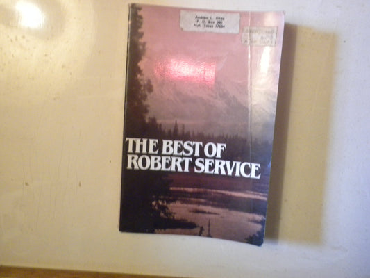 Best of Robert Service book cover