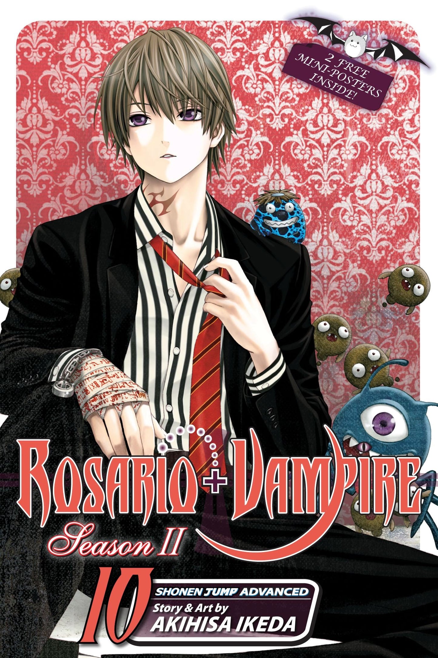 Rosario+vampire: Season II, Vol. 10: Kidnapped book cover
