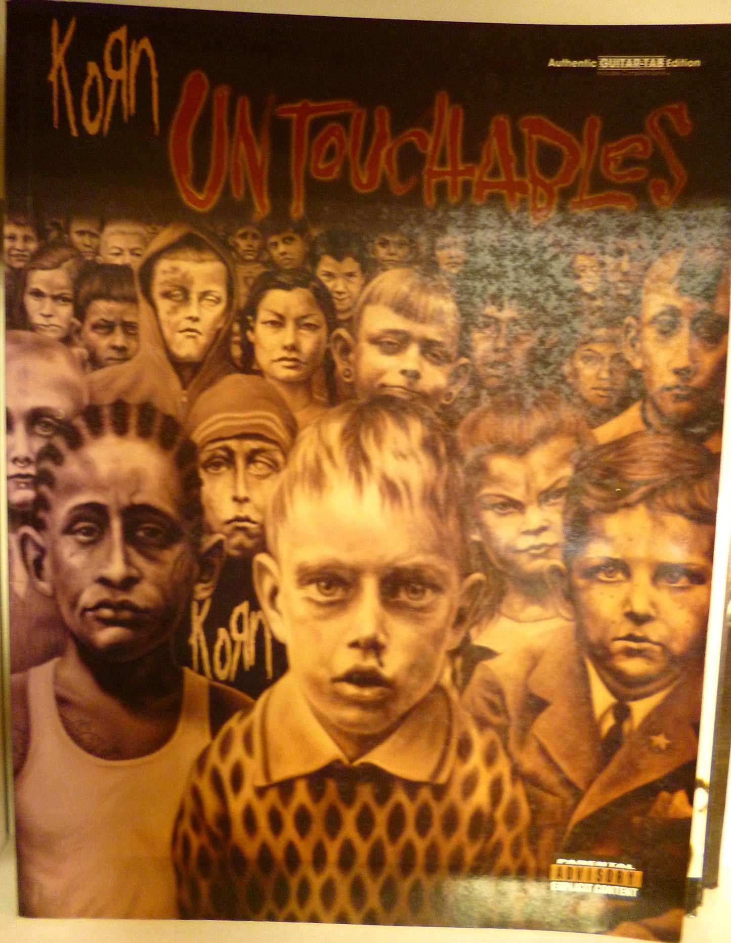 Korn -- Untouchables: Authentic Guitar Tab (Authentic Guitar Tab)