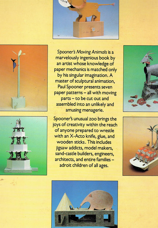 Spooner's Moving Animals, Or, the Zoo of Tranquillity: The Zoo of Tranquillity book cover