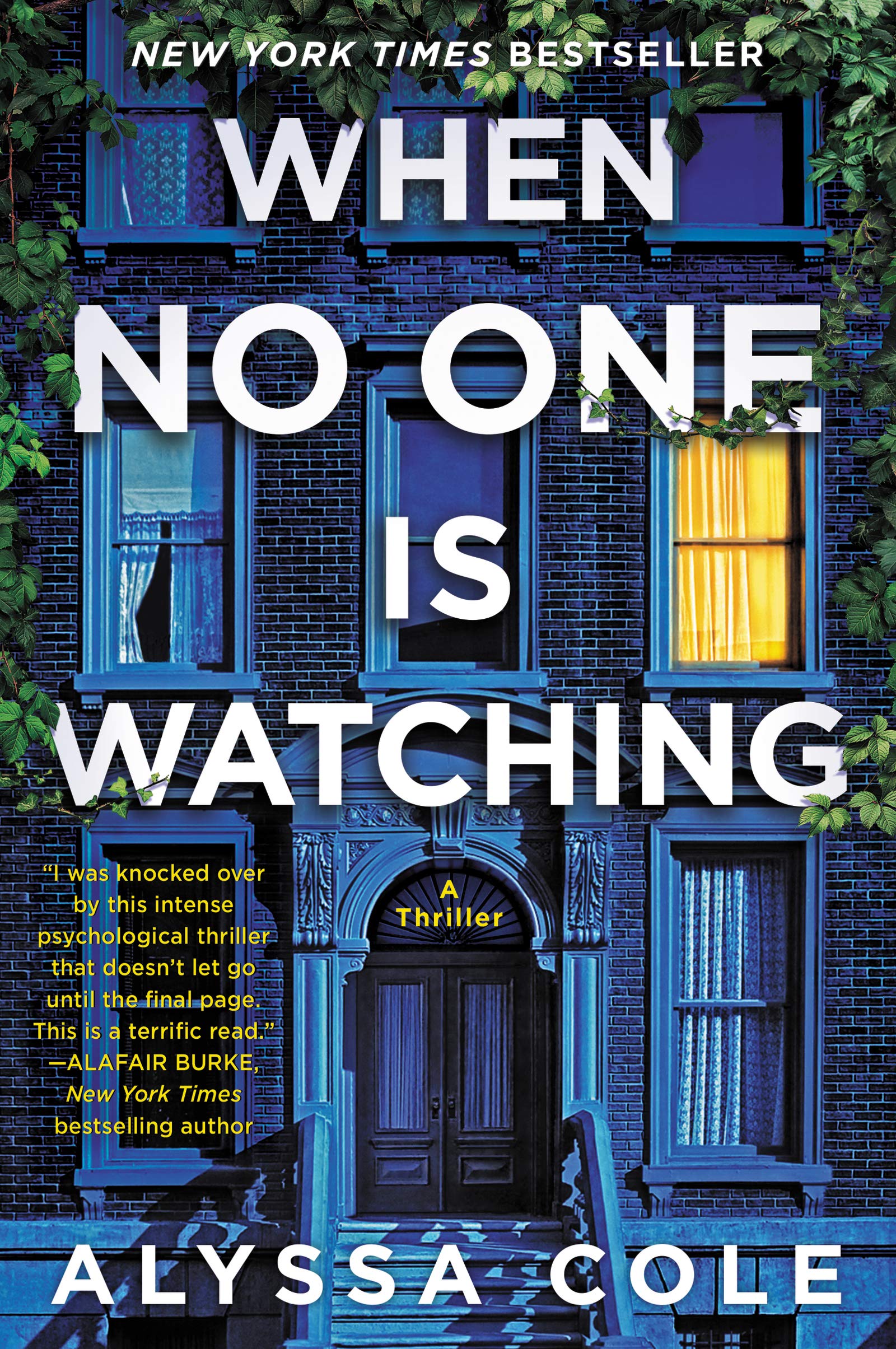 When No One Is Watching: A Thriller book cover