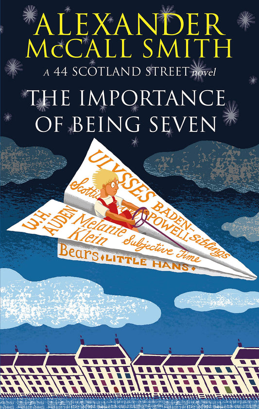 Importance of Being Seven. Alexander McCall Smith book cover