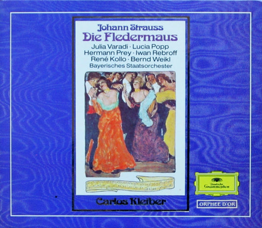 J. Strauss: Die Fledermaus book cover