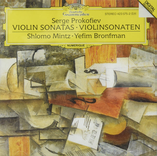 Prokofiev: Violin Sonatas 1 op.80 & 2 op.94a book cover