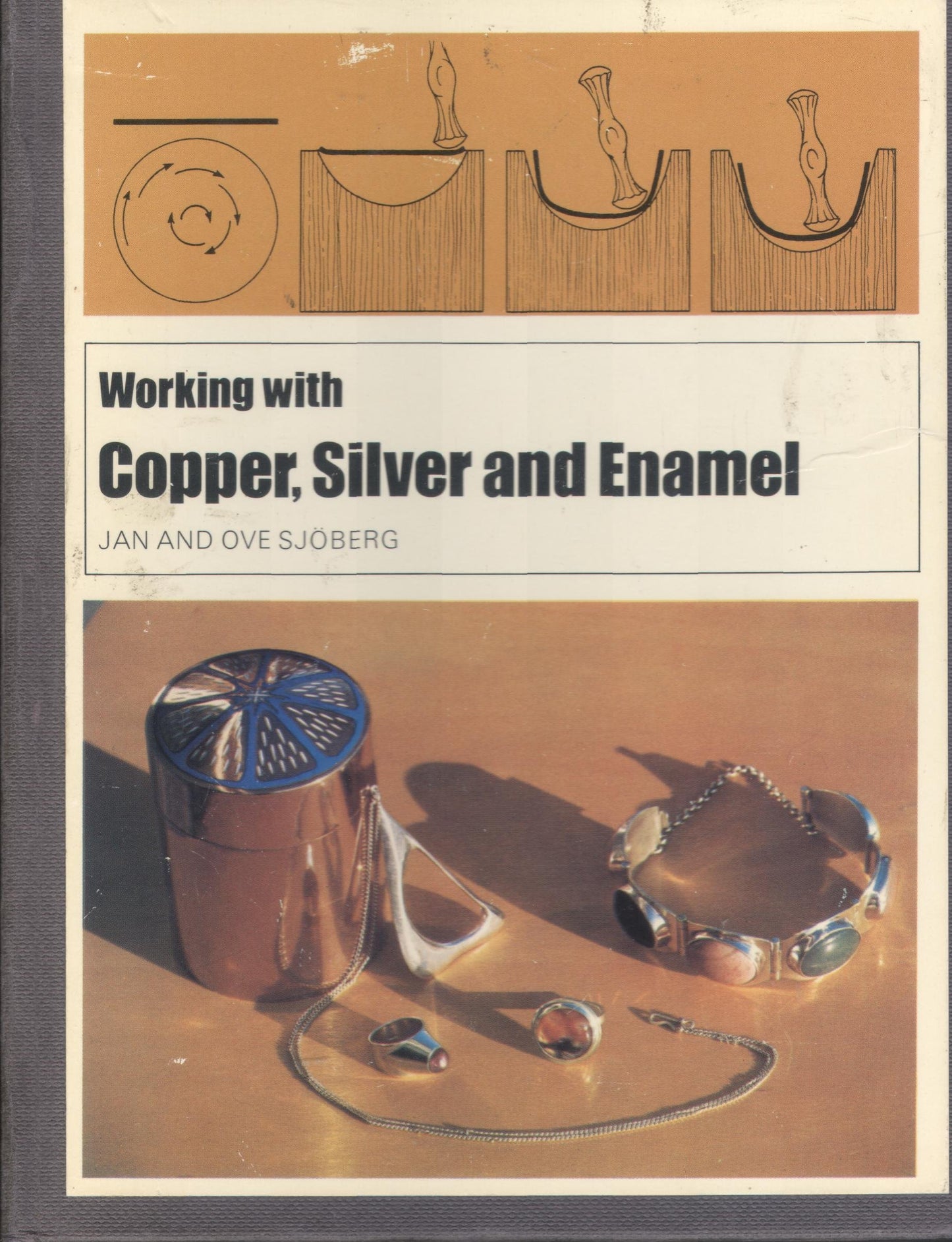 Working With Copper, Silver, and Enamel book cover