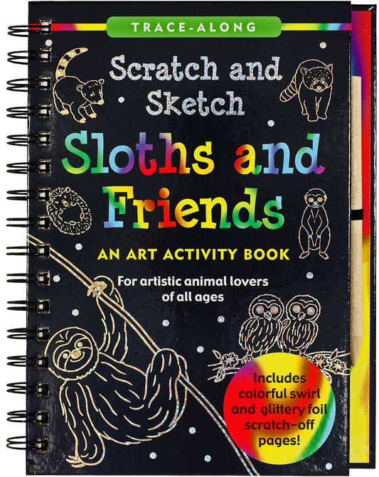Sloths and Friends (Scratch and Sketch) book cover