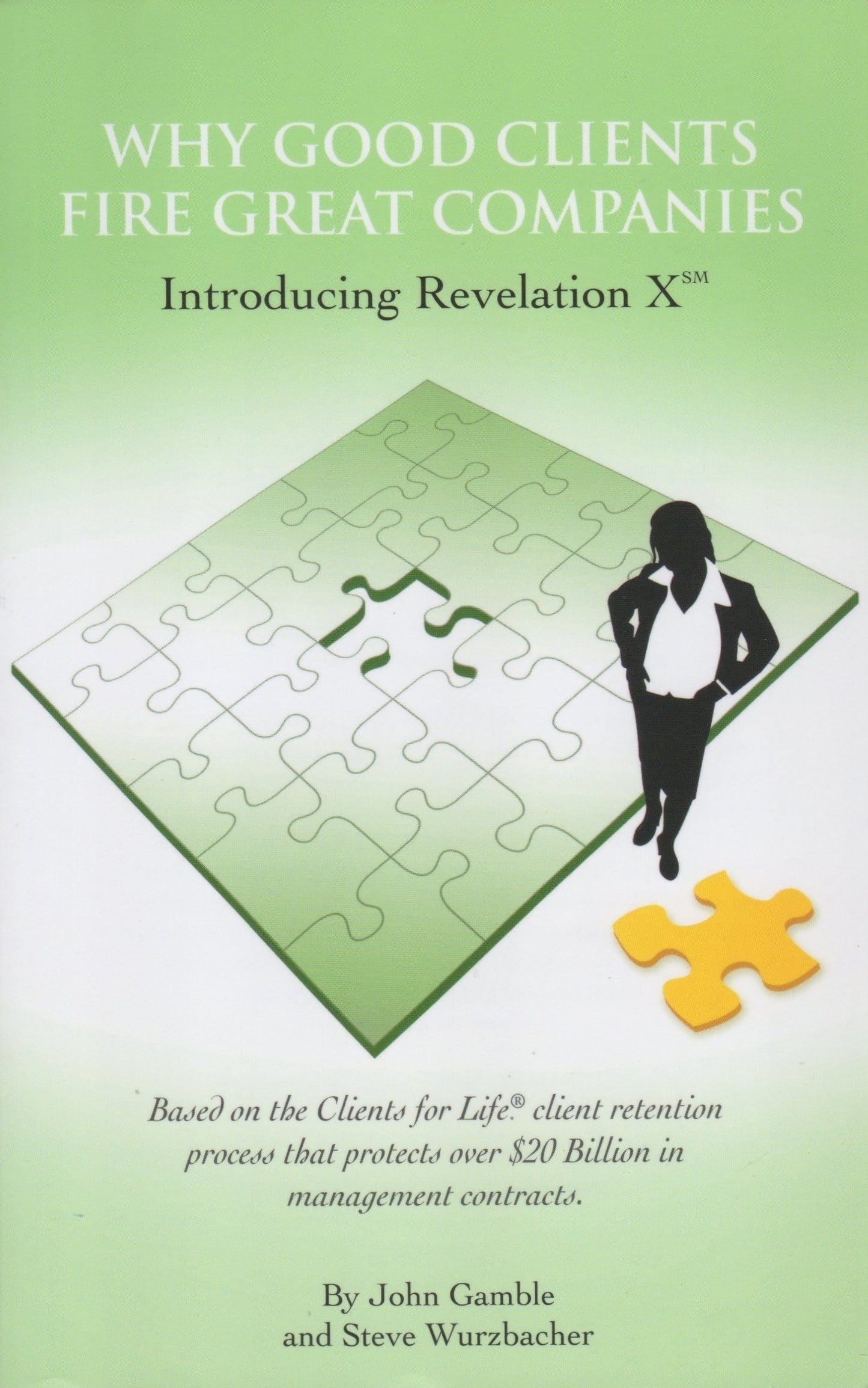 Why Good Clients Fire Great Companies (Introducing revelation x) book cover