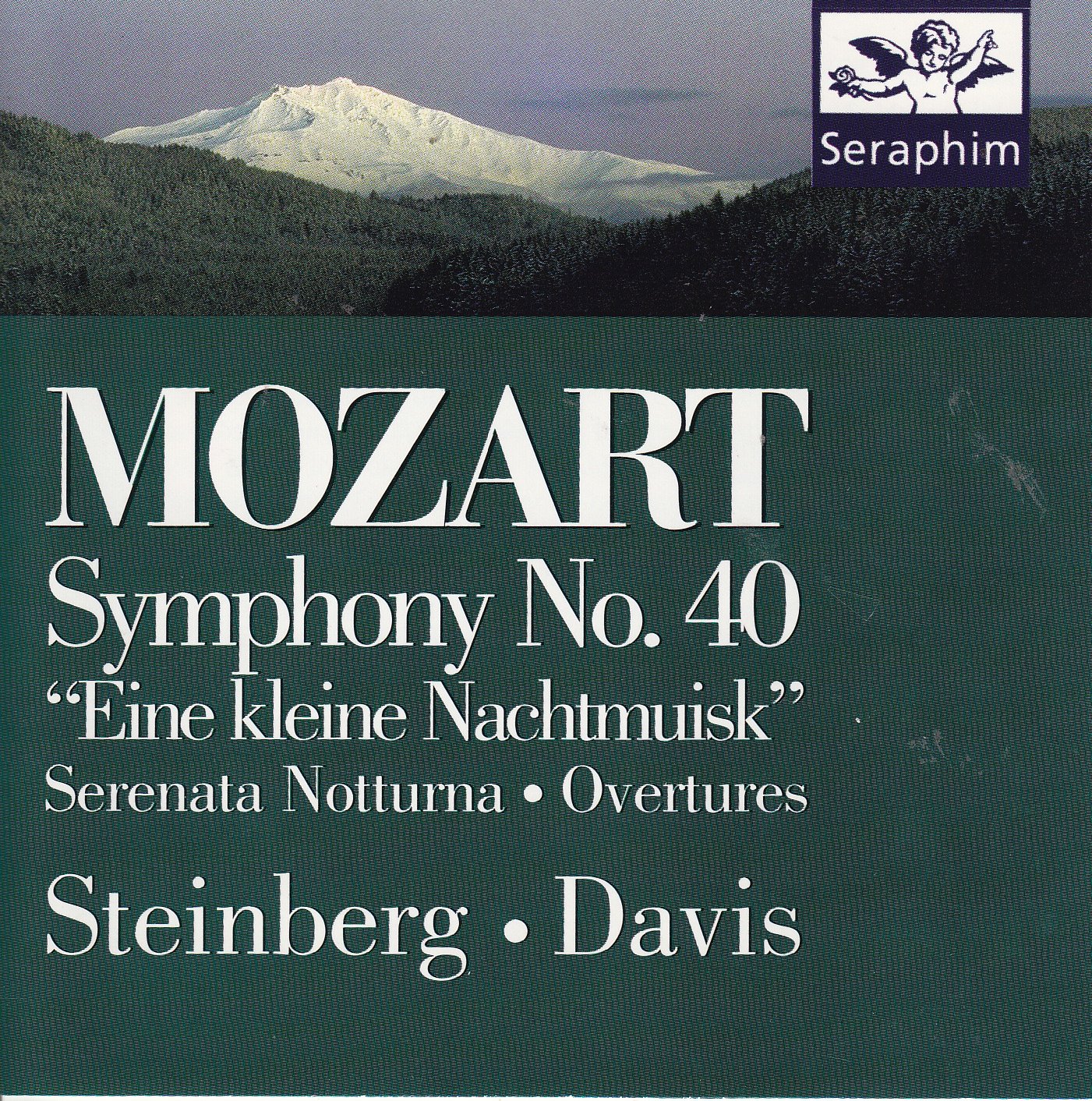 Mozart: Symphony No. 40 / Eine Kleine Nachtmusik / Serenata Notturna / 4 Overtures book cover