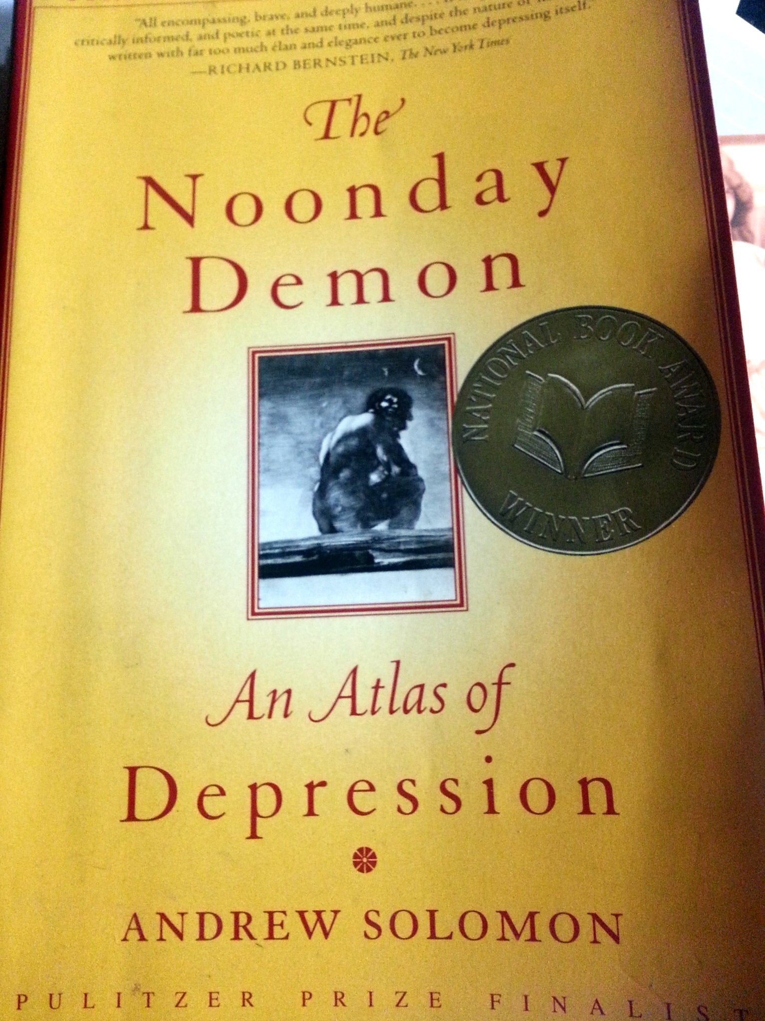 Noonday Demon: An Atlas of Depression book cover