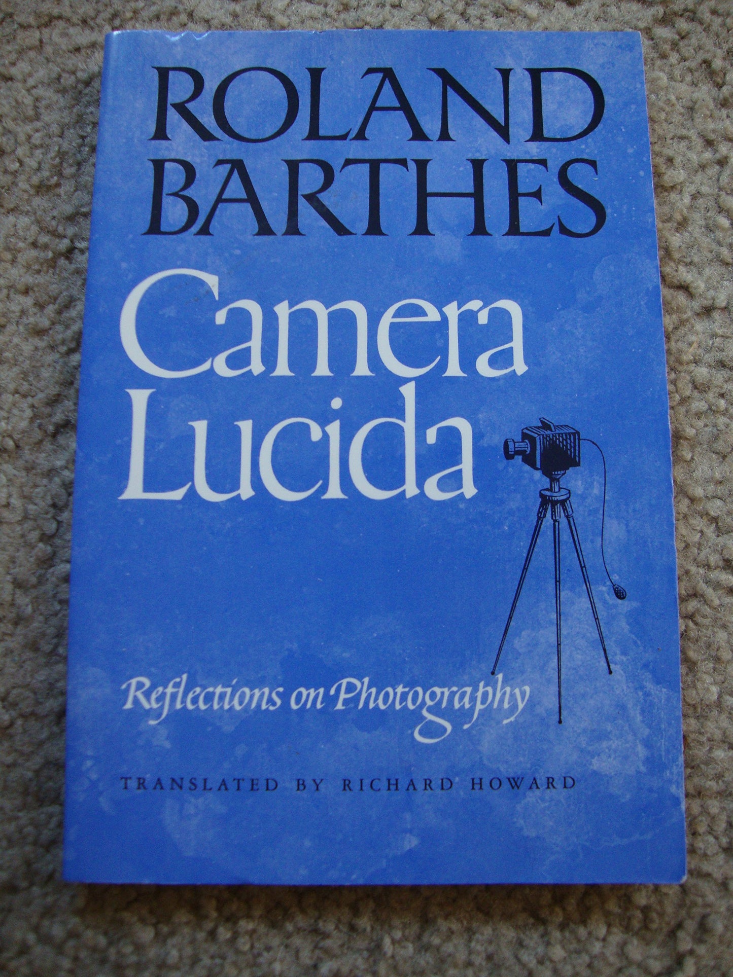 Camera Lucida: Reflections on Photography book cover