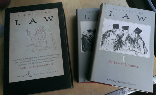 The World of Law: The Law in Literature (2 Volume Set) book cover