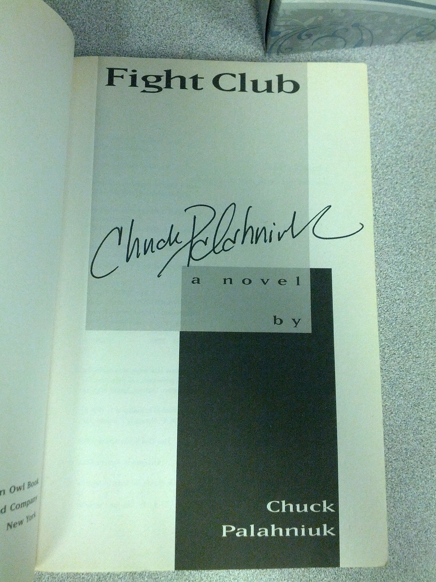 Fight Club book cover