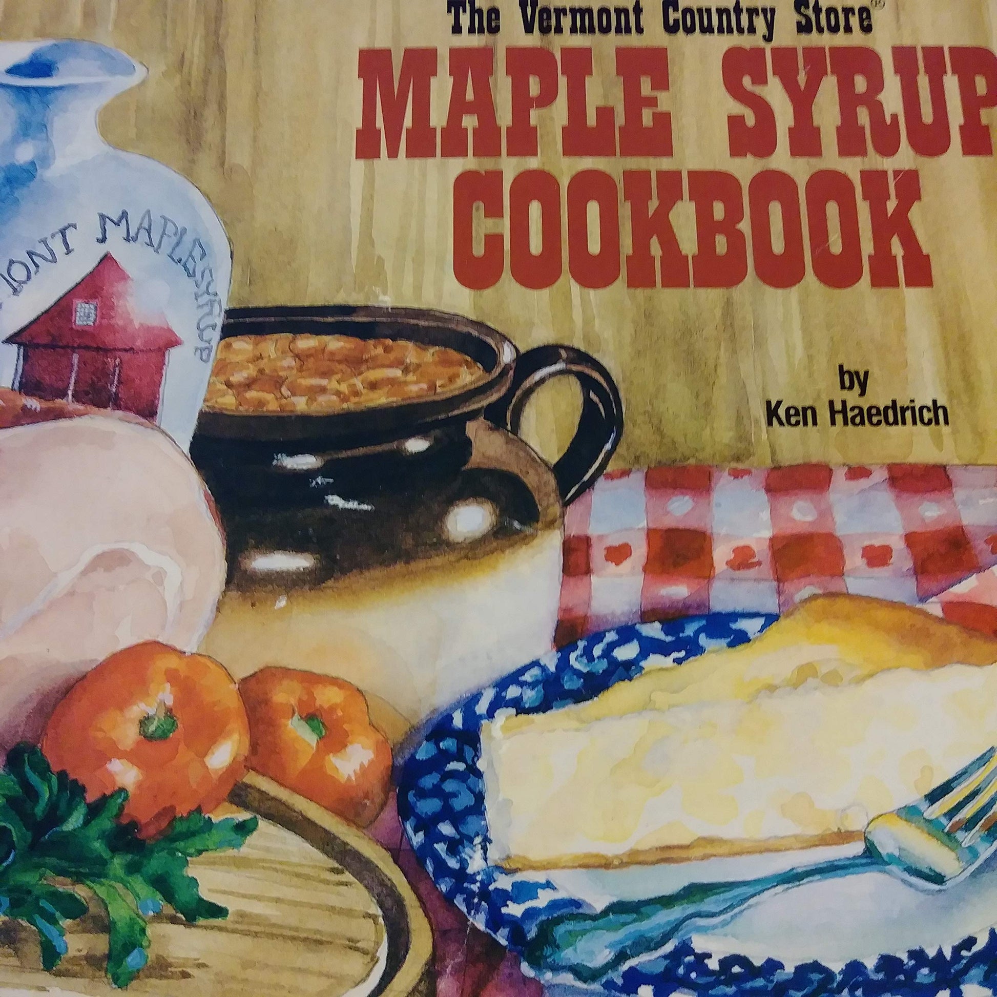 Maple Syrup Cookbook book cover