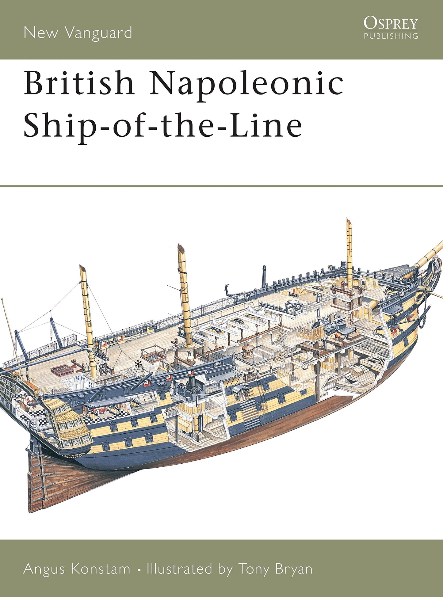 British Napoleonic Ship-Of-The-Line book cover