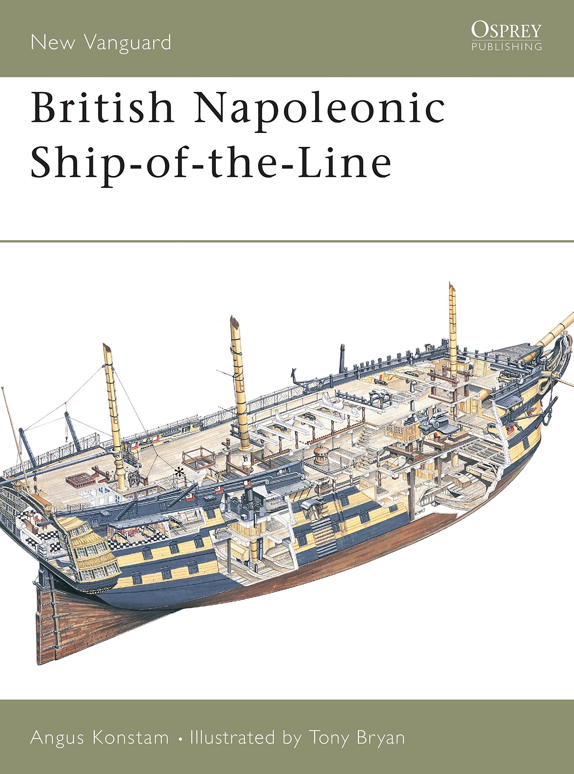 British Napoleonic Ship-Of-The-Line book cover