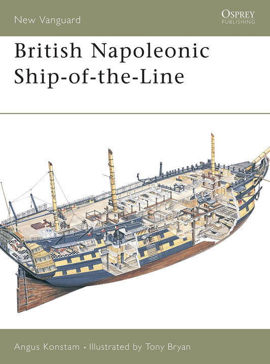 British Napoleonic Ship-Of-The-Line book cover