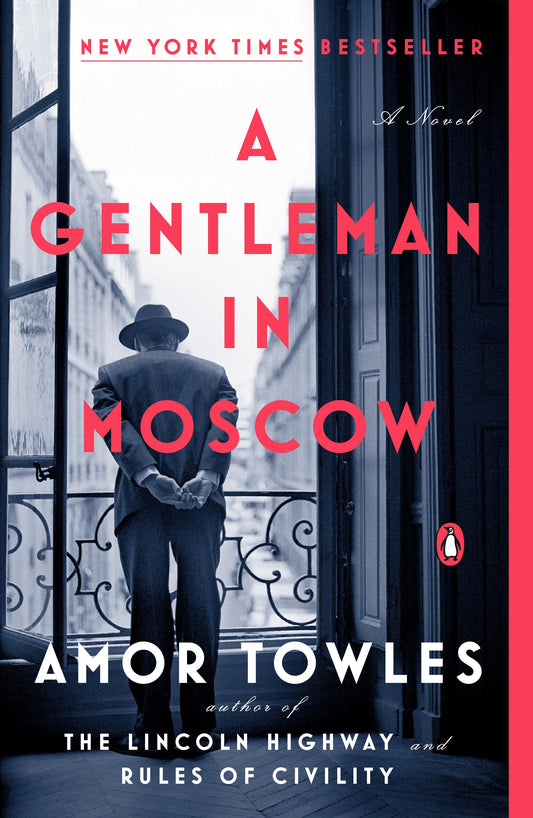 A Gentleman in Moscow book cover