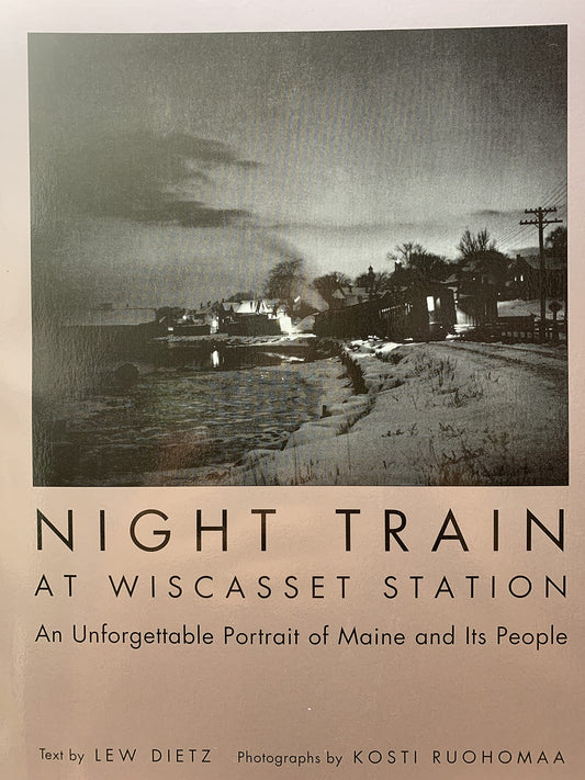 Night Train at Wiscasset Station