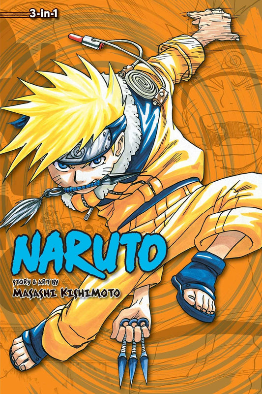 Naruto (3-In-1 Edition), Vol. 2: Includes Vols. 4, 5 & 6 book cover
