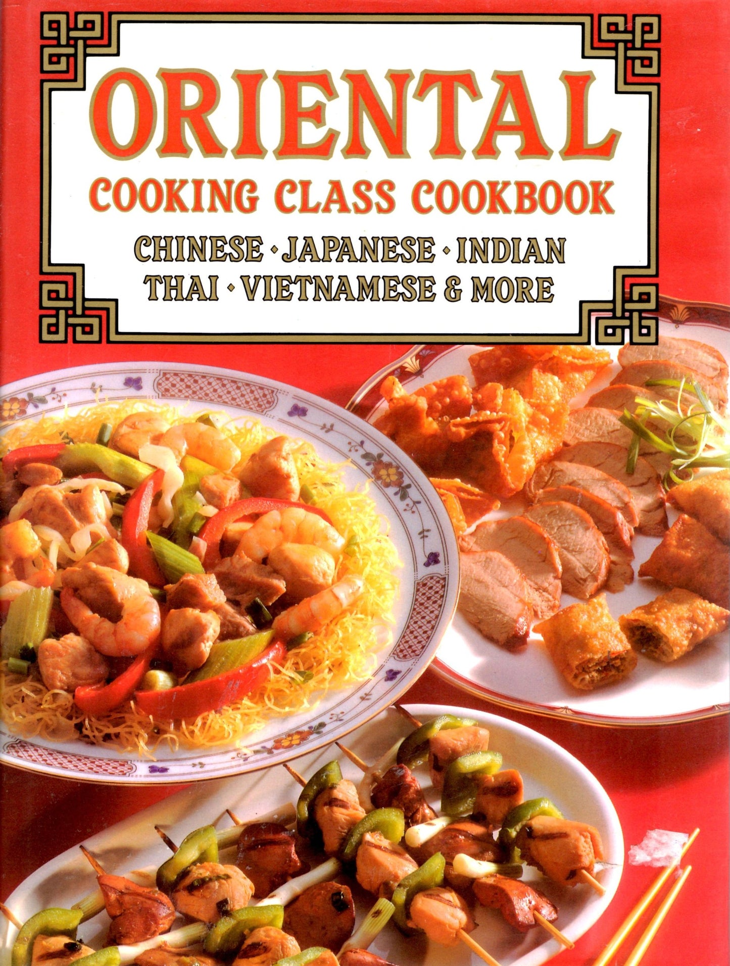 Oriental Cooking Class Cookbook book cover