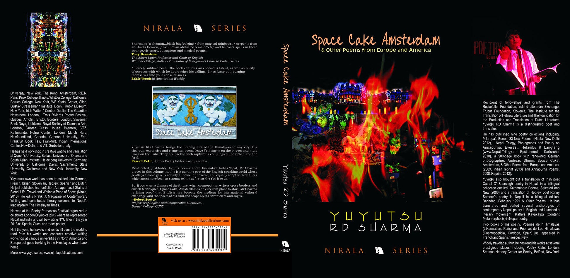 Space Cake, Amsterdam, and Other Poems From Europe and America book cover