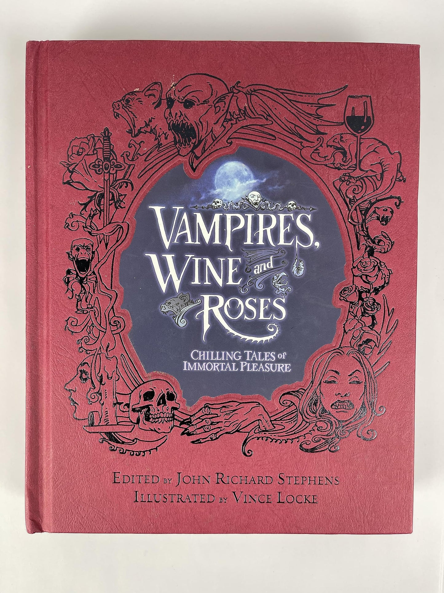 Vampires, Wine & Roses: Chilling Tales of Immortal Pleasure book cover