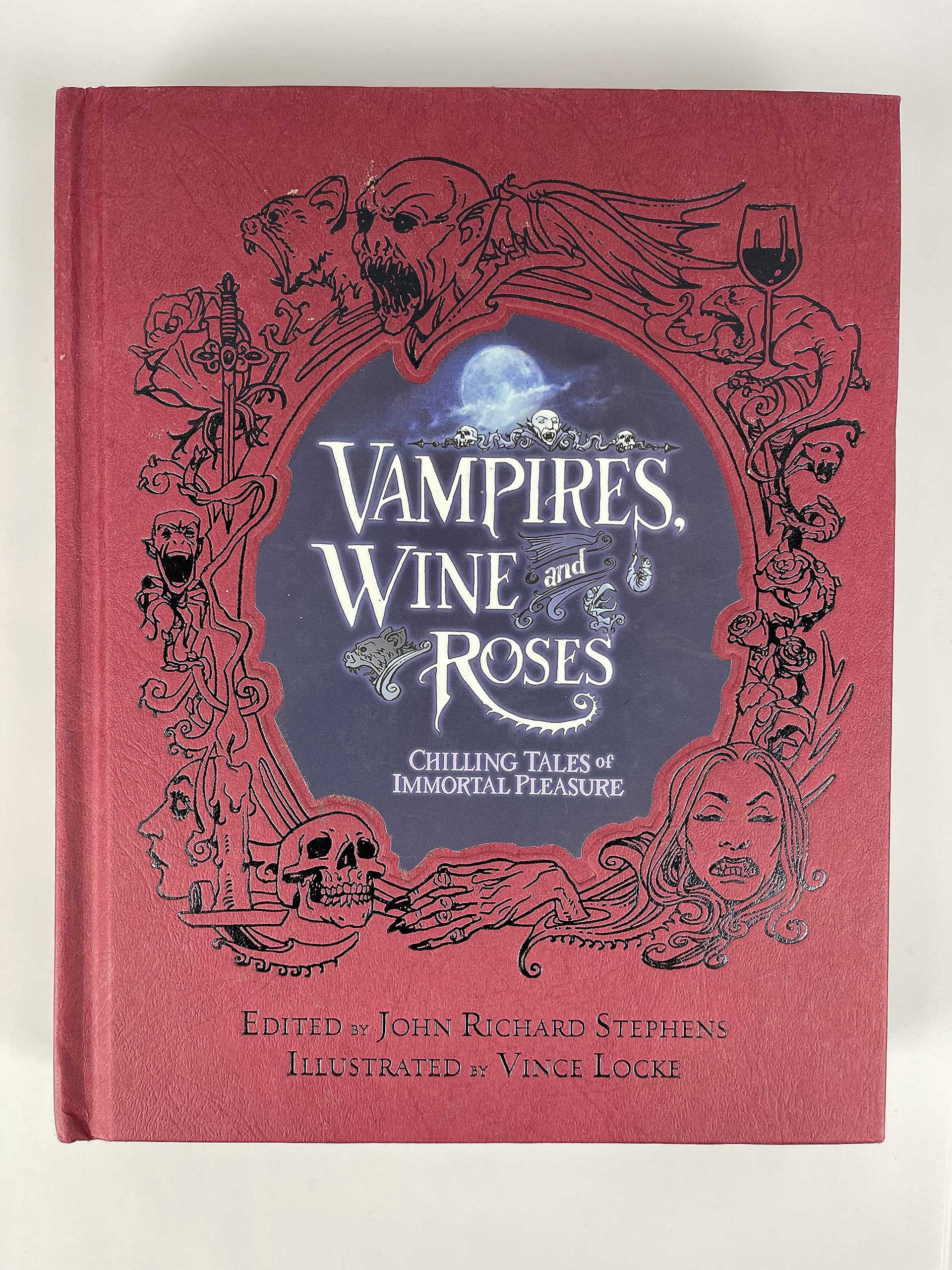 Vampires, Wine & Roses: Chilling Tales of Immortal Pleasure book cover