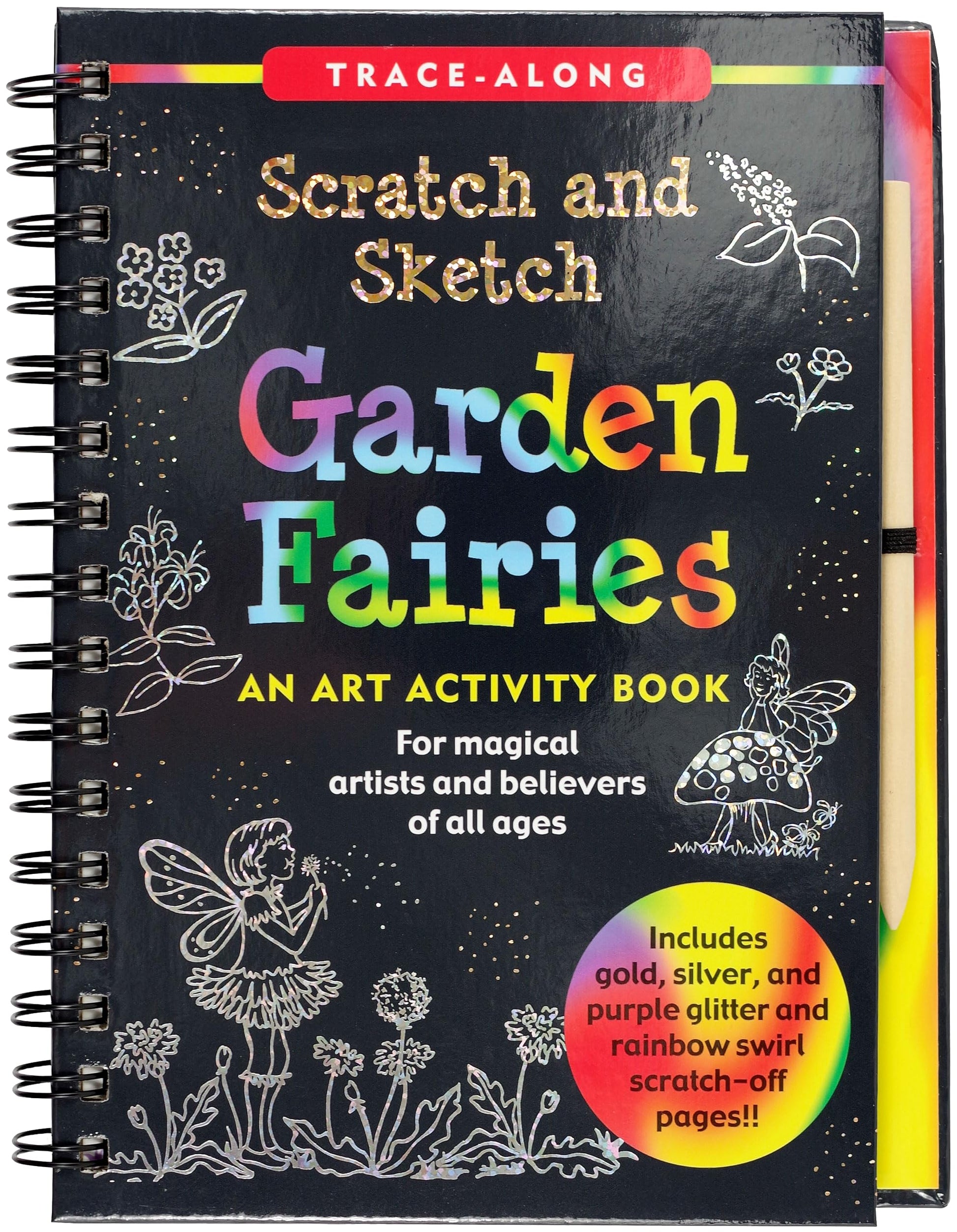 Garden Fairies (Scratch and Sketch) book cover
