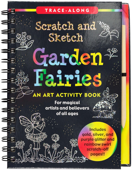 Garden Fairies (Scratch and Sketch) book cover