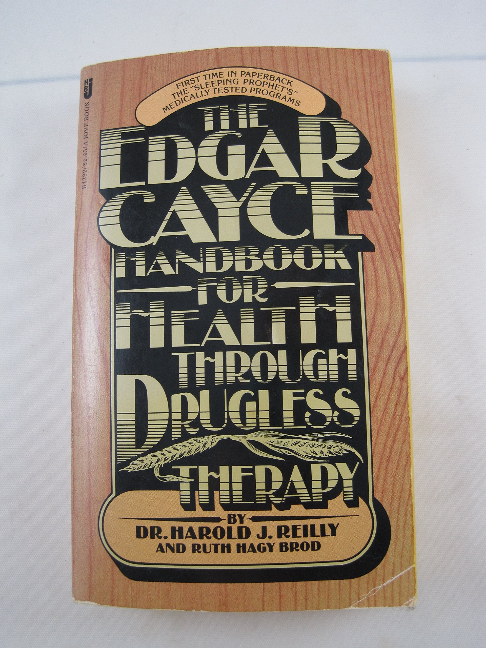The Edgar Cayce Handbook for health Through Drugless Therapy book cover