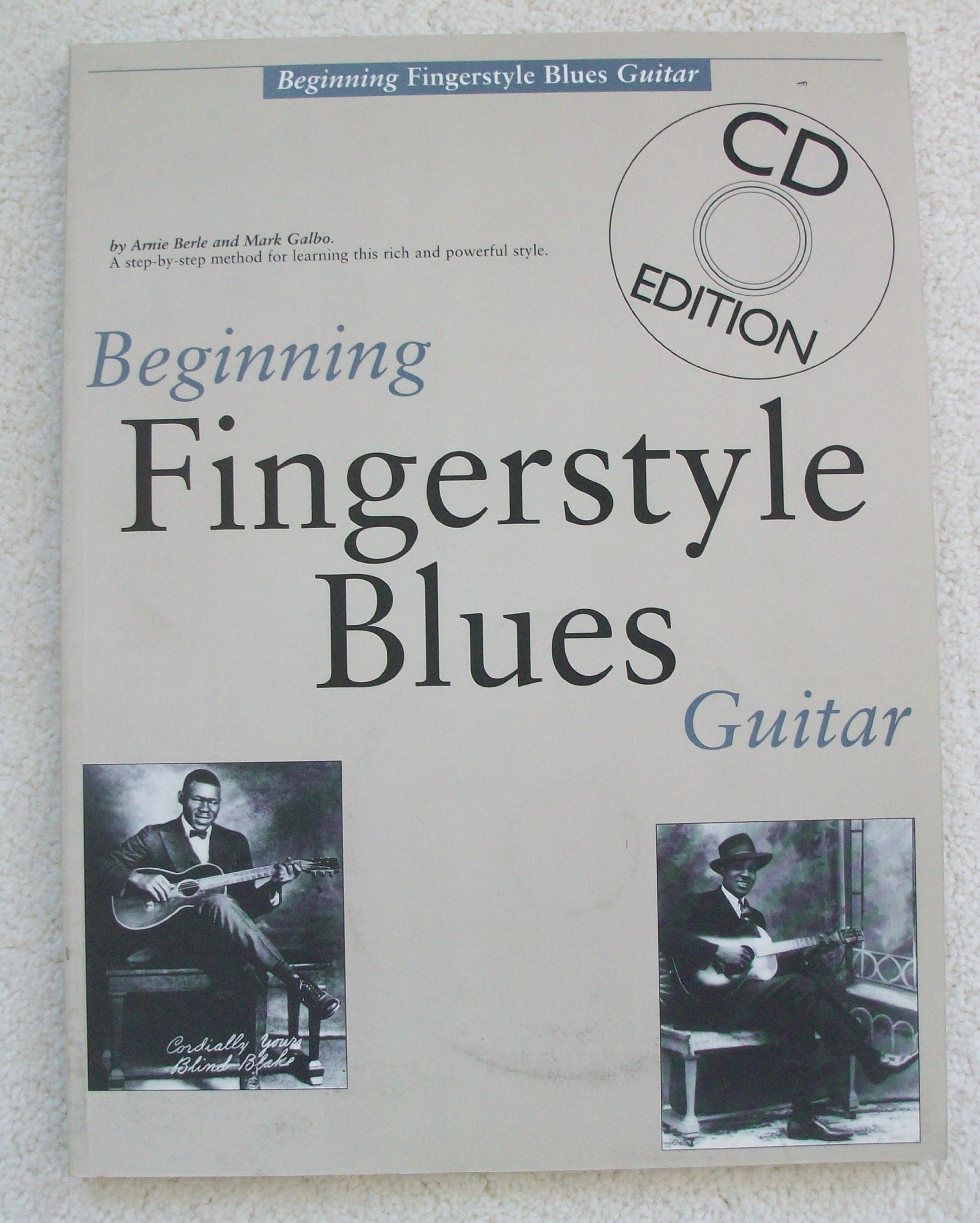 Beginning Fingerstyle Blues Guitar book cover
