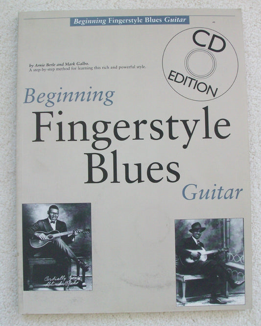 Beginning Fingerstyle Blues Guitar book cover