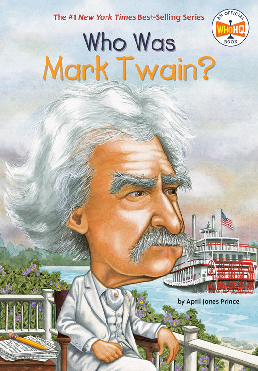 Who Was Mark Twain? book cover