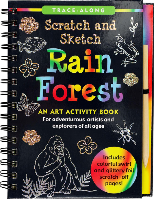 Rain Forest (Scratch and Sketch) book cover