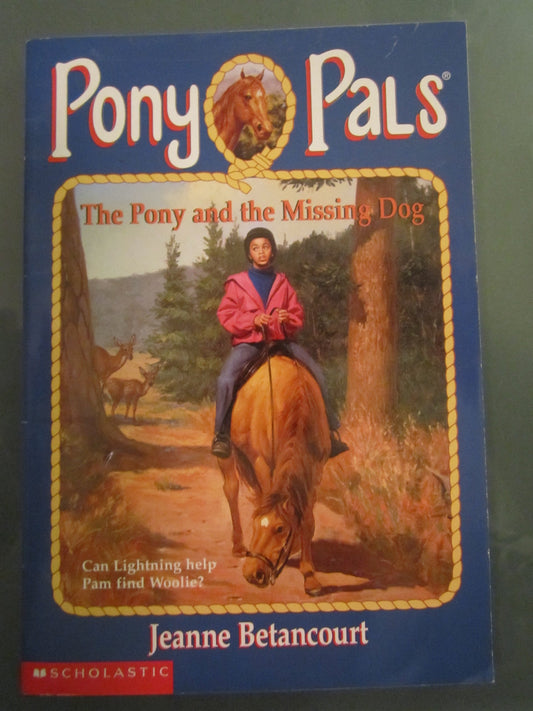 Pony and the Missing Dog book cover